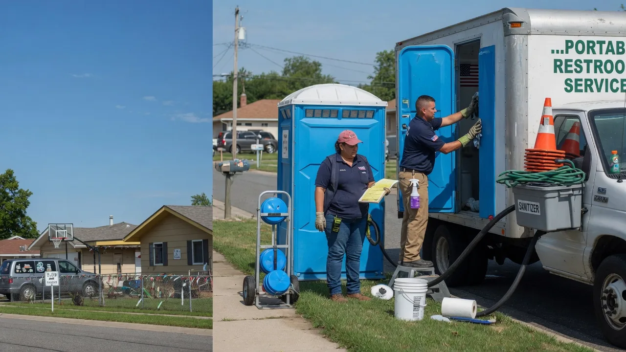 Portable Toilet Rental in Portersville, PA near me